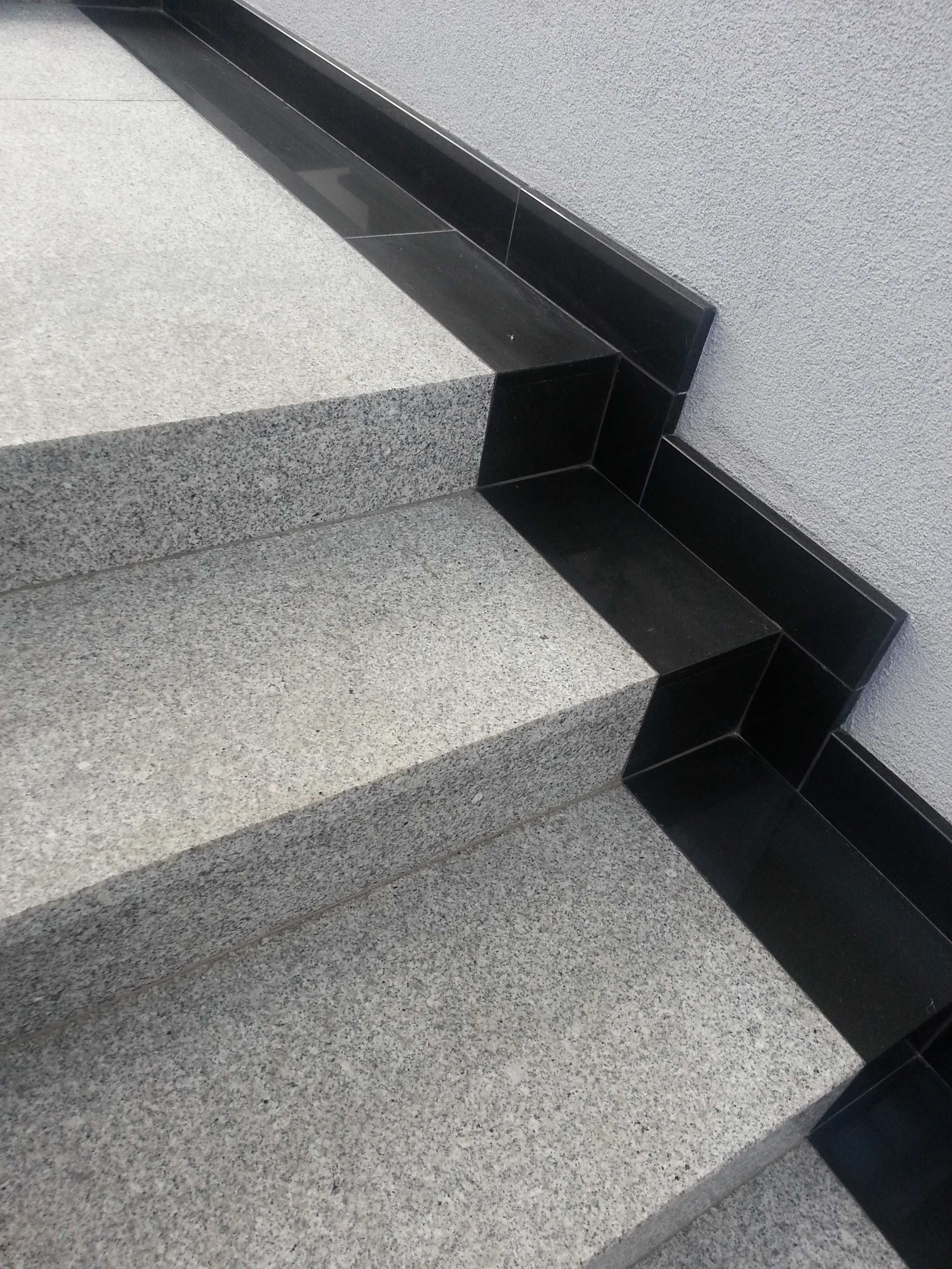 SCHODY Stopień GRANIT Kamień naturalny płytki na schody stopnice PŁOM