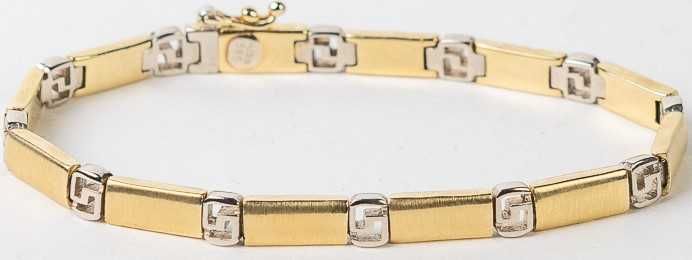 Złota Damska bransoletka 585 15.80g