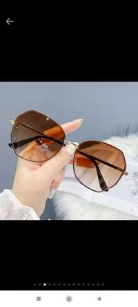 Trend damskie okulary przeciwsłoneczne wielokątne