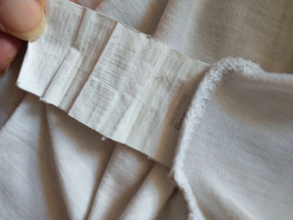 Sinsay bluzka t-shirt w beżowym kolorze do różnych stylizacji