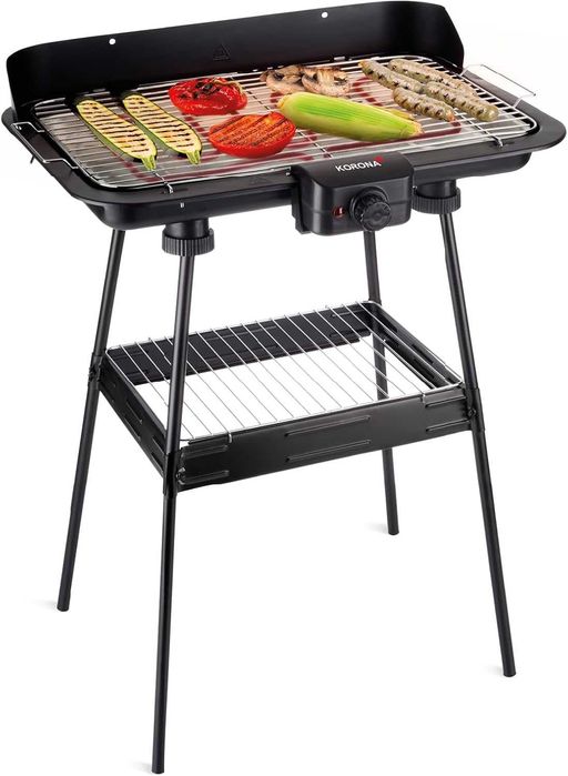Elektryczny grill stojący z rusztem  XXL (51 x 30 cm)  2200 W