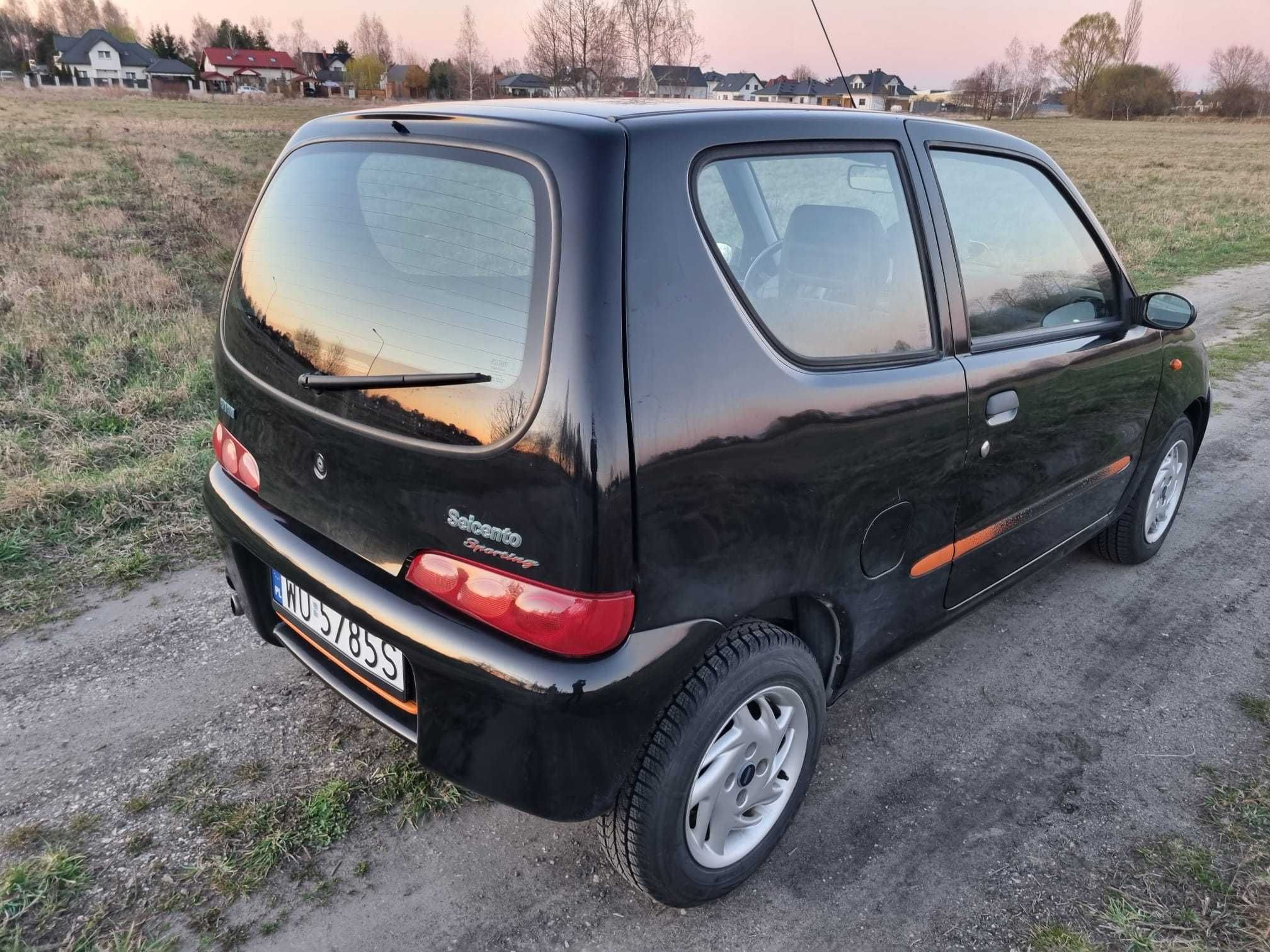 FIat Seicento Sporting - Klima, Oryginalny Lakier, Bez Rdzy !