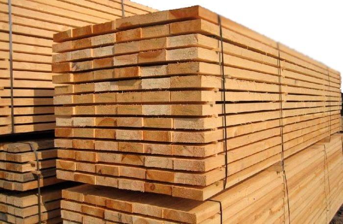 Пиломатеріали соснові брус доска ліс на кришу ліс на дах стропила