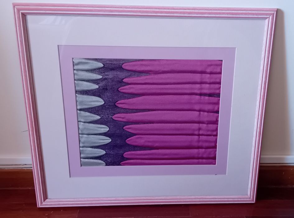 Quadro em tons de rosa