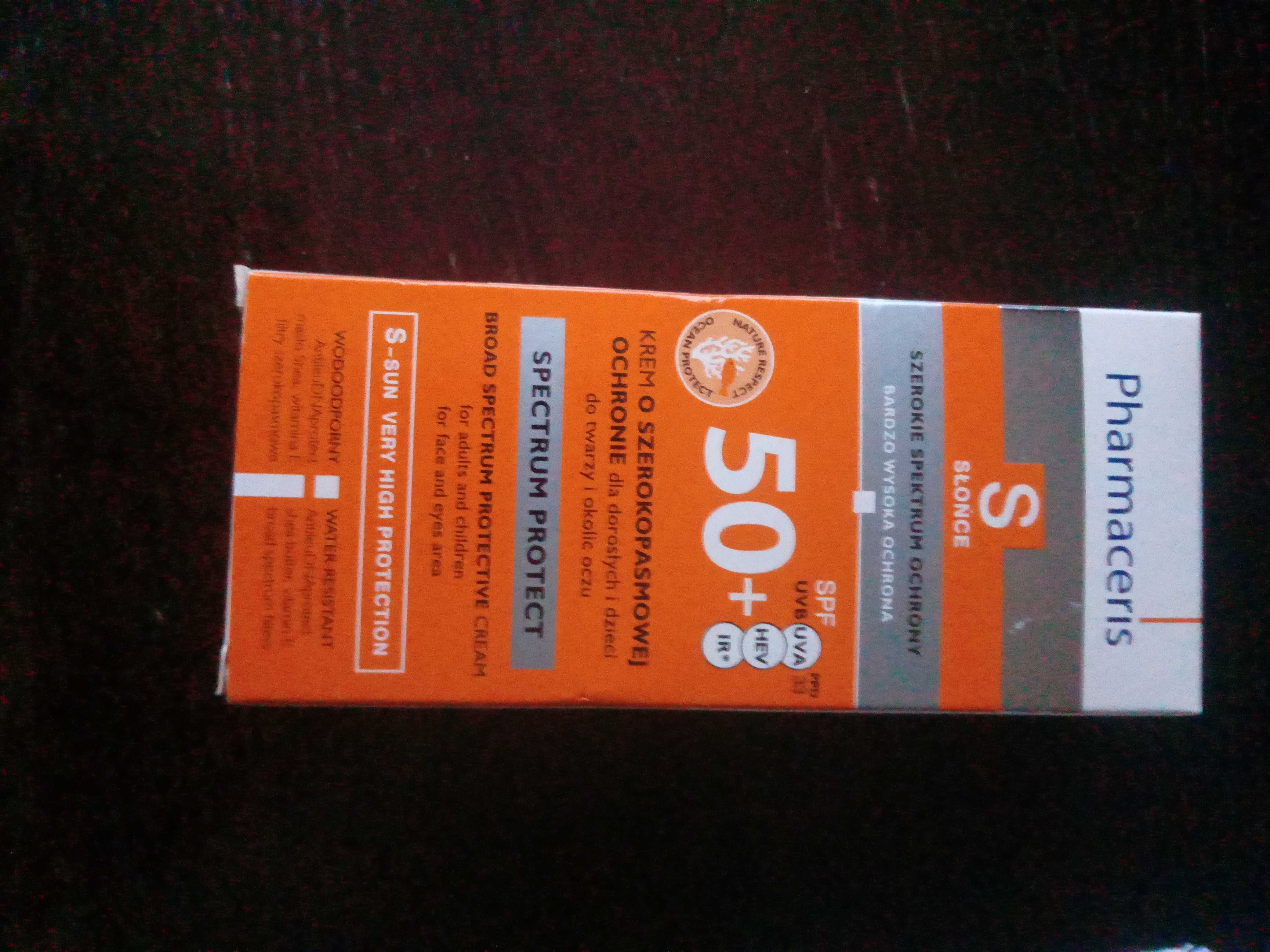 Krem do opalania o szerokopasmowej ochronie 50