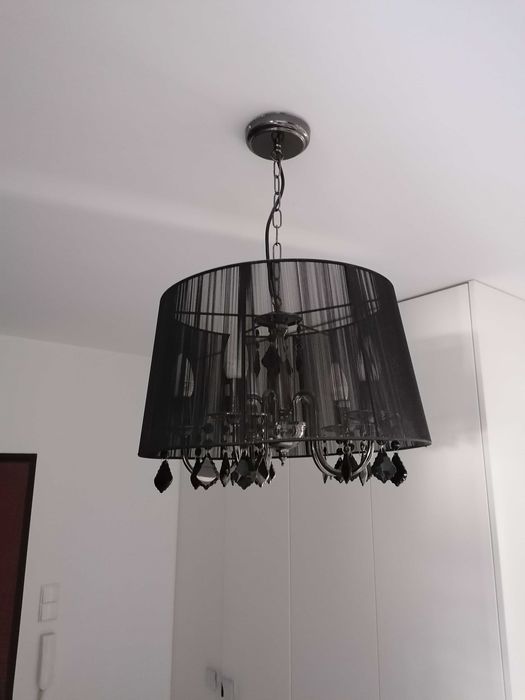 Lampa Glamour czarna