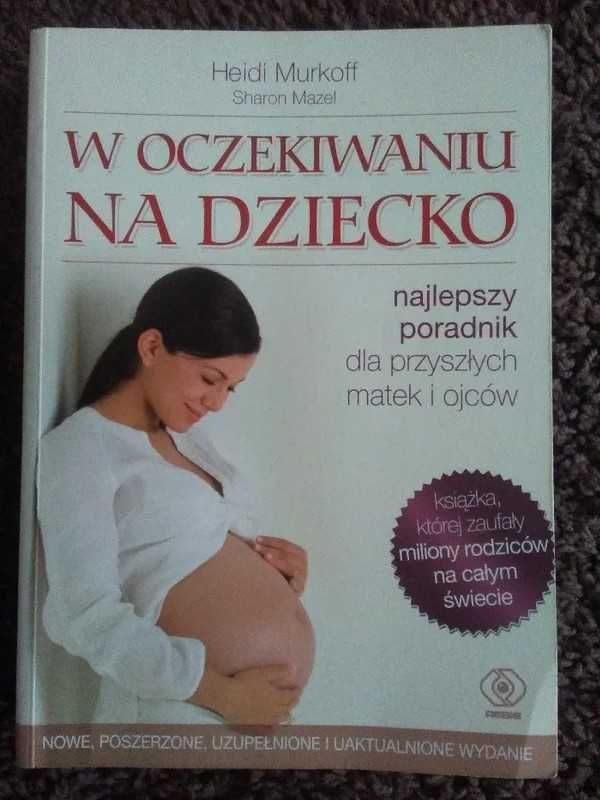 3 sztuki książek w oczekiwaniu na ciążę w oczekiwaniu na dziecko zajść