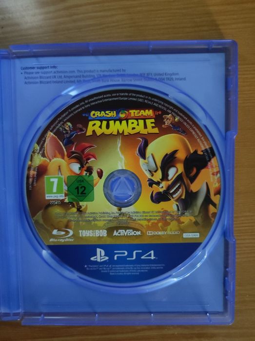Продам диск на PlayStation 4/5 Crash Team Rumble