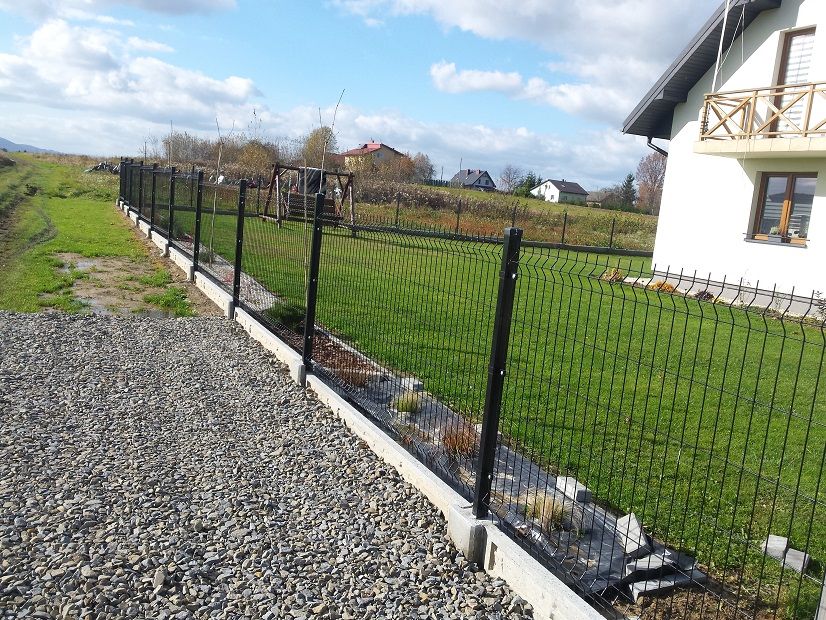 49zł metr biezący ogrodzenie panelowe h123 fi 4 +podmurówka! kpl