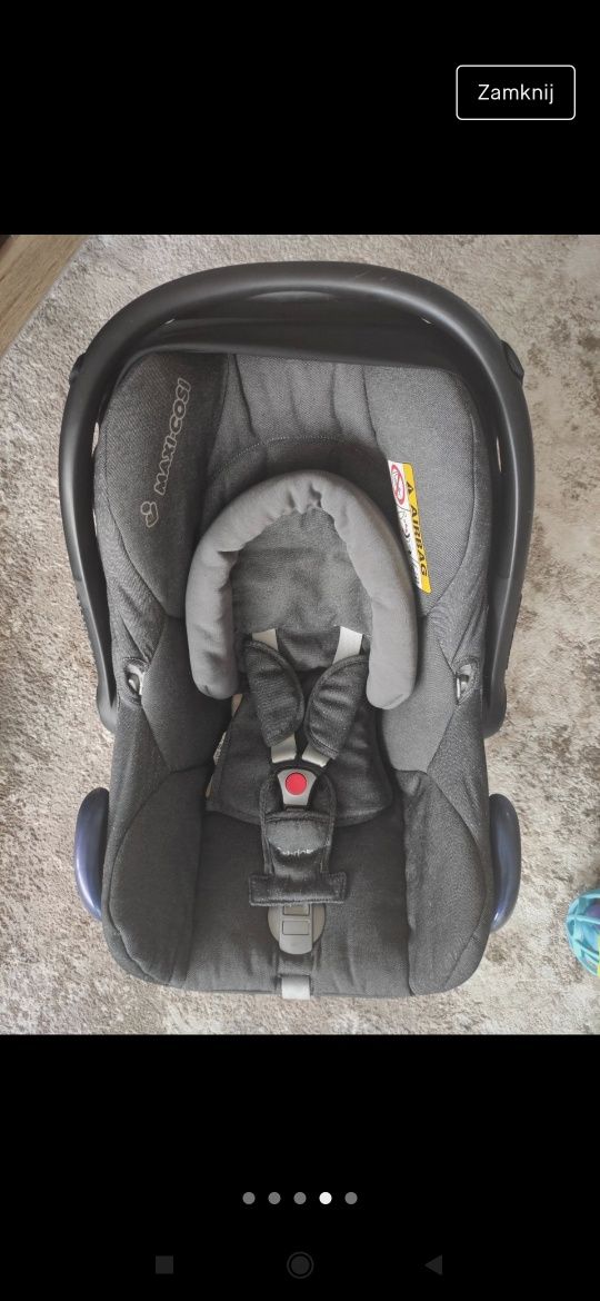 Fotelik maxi cosi cabrio Fix 0-13 kg