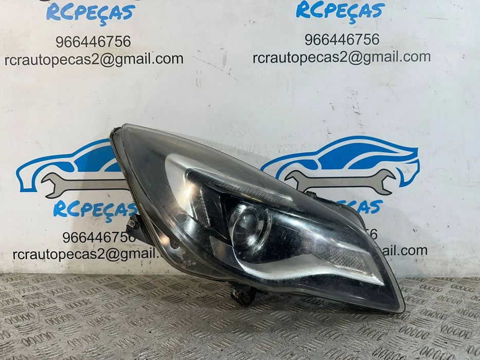 .Otica Farol Frente Frontal Direita Esquerda Halogenio Original Opel Insignia A Facelift 2013 a 2016