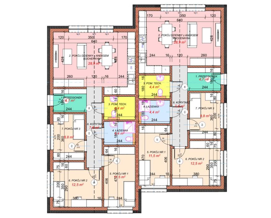Dom 82,8 m2+ duży ogród + poddasze + 2 m post | antresola GOTOWE!