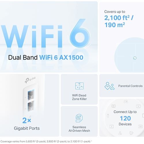 Deco tp-link ax1500 mesh wifi 6