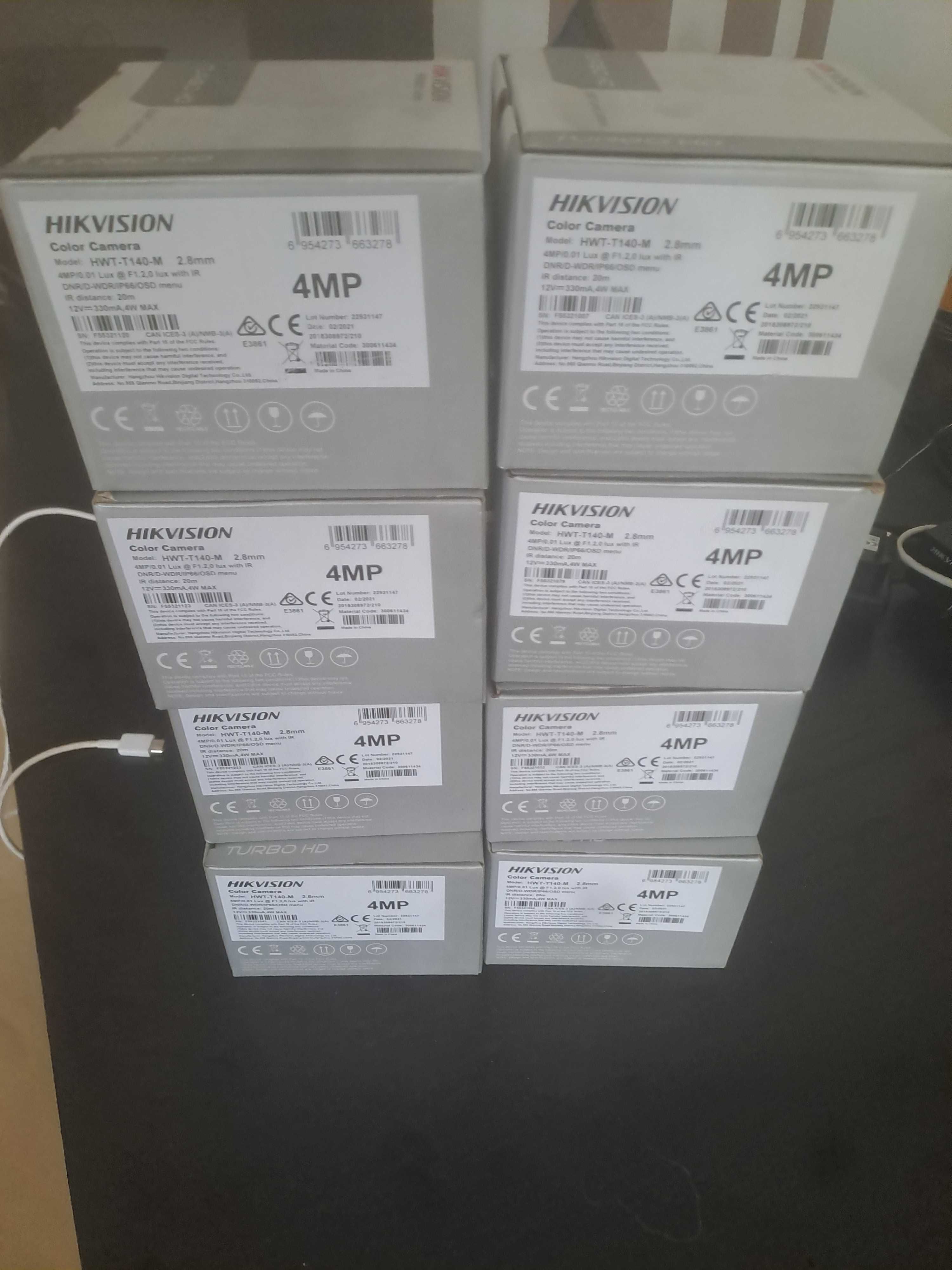 Kamery hikvision + rejestrator