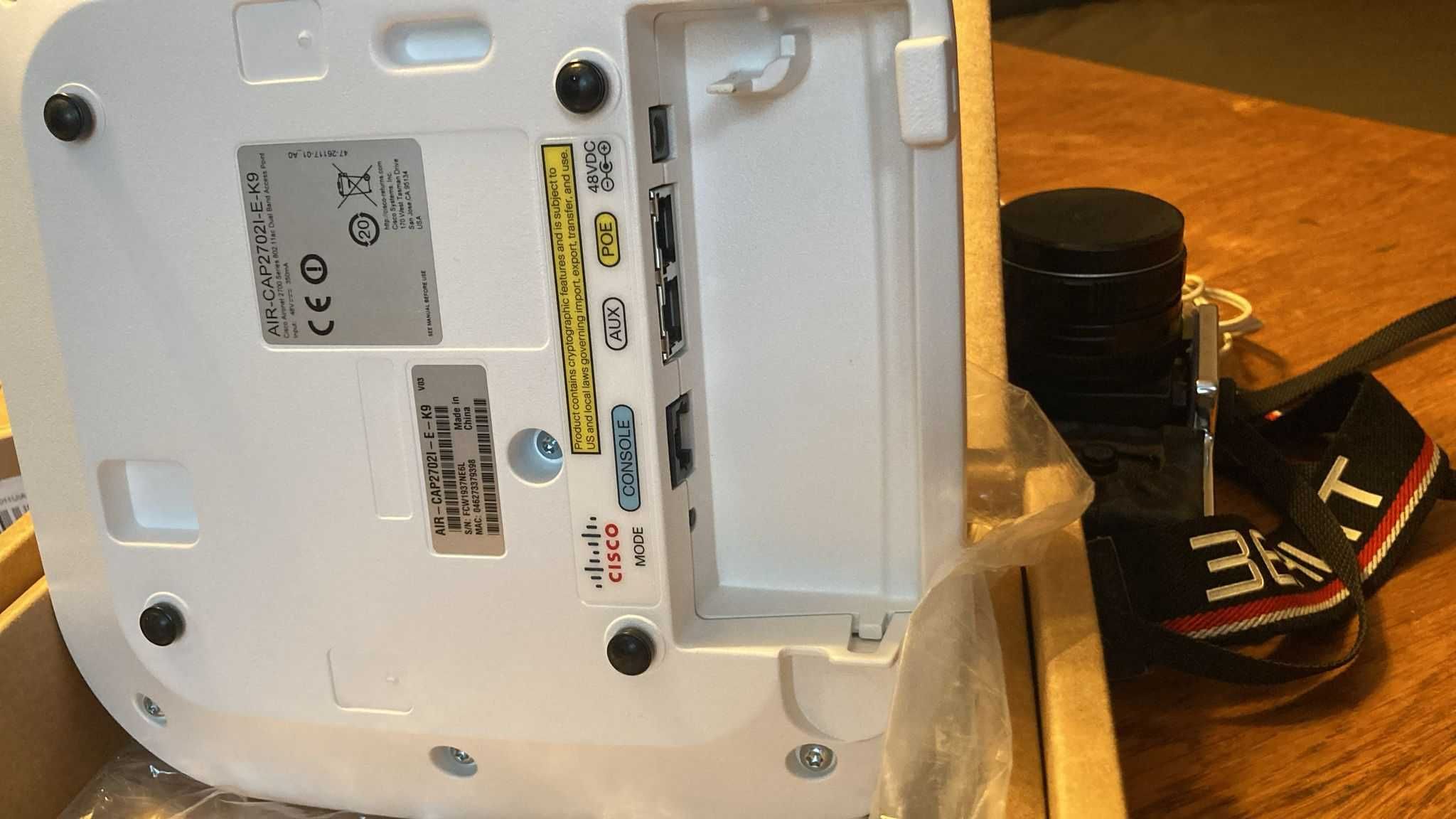 Точка доступу wifi:   Cisco air -cap2702i-e-k9