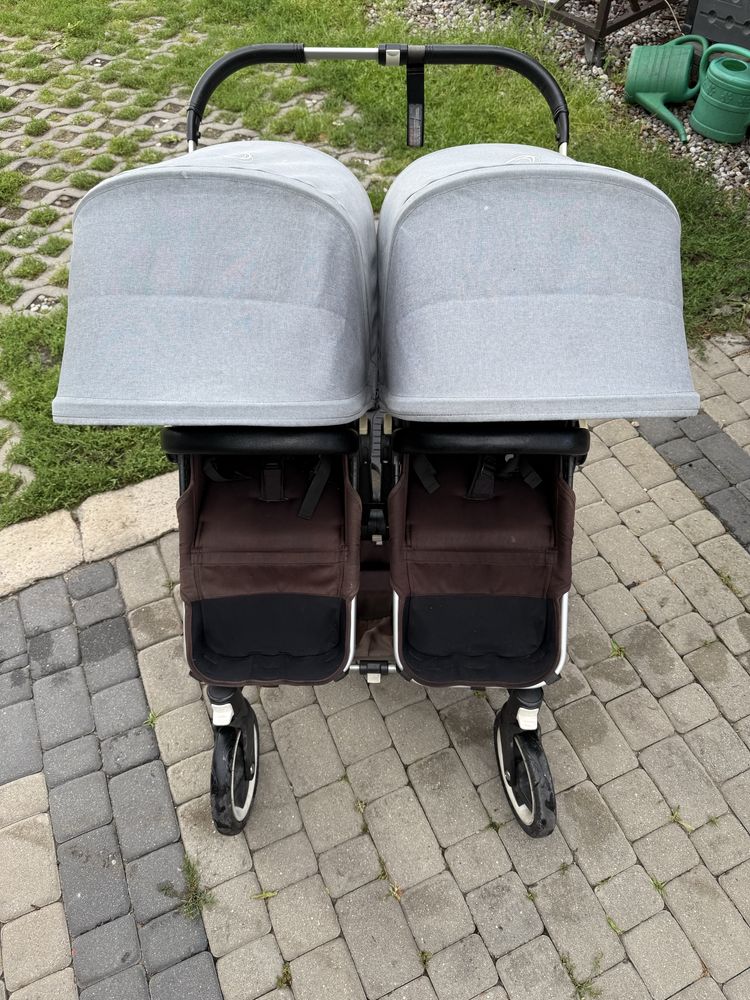 Bugaboo donkey wozek blizniaczy podwójny 2w1
