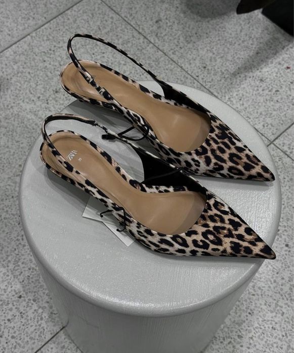 Леопардові слінгбеки, слингбеки зара, zara, слінгбеки 37