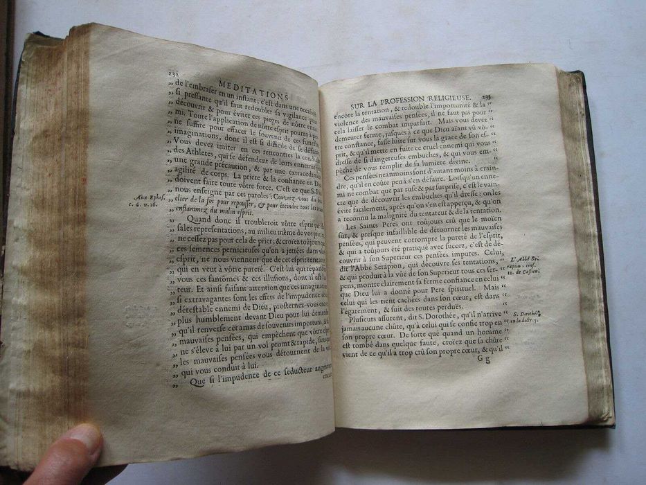 1.ª Edição RARA de D. Claude de Bretagne. Meditações... 1690.