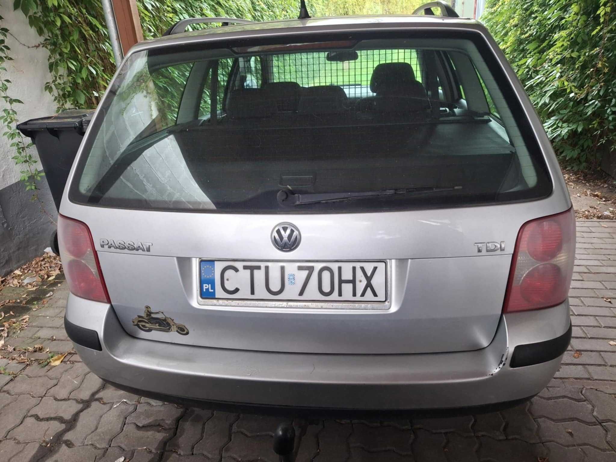 Volkswagen Passat B5 1.9 TDI 130 km automat kombi hak nowe opony