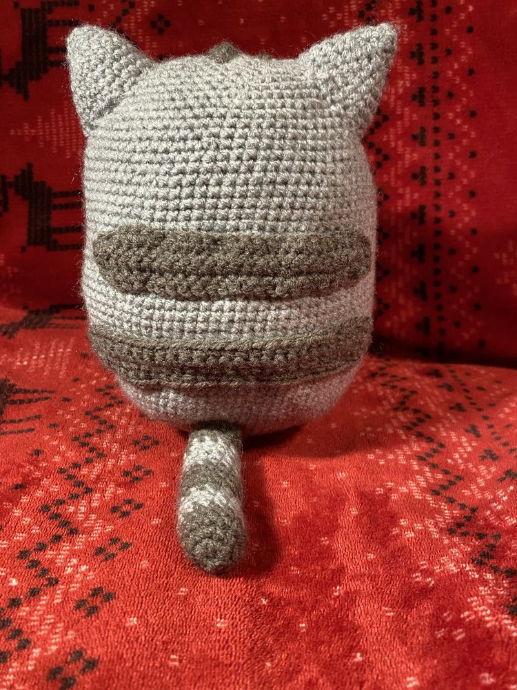 Pusheen maskotka na szydełku