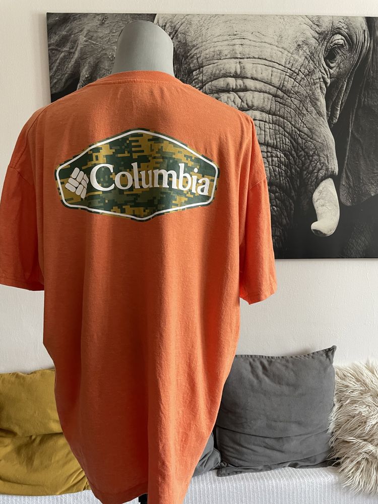 Columbia męski t-shirt rozmiar 2XL, 90% Cotton