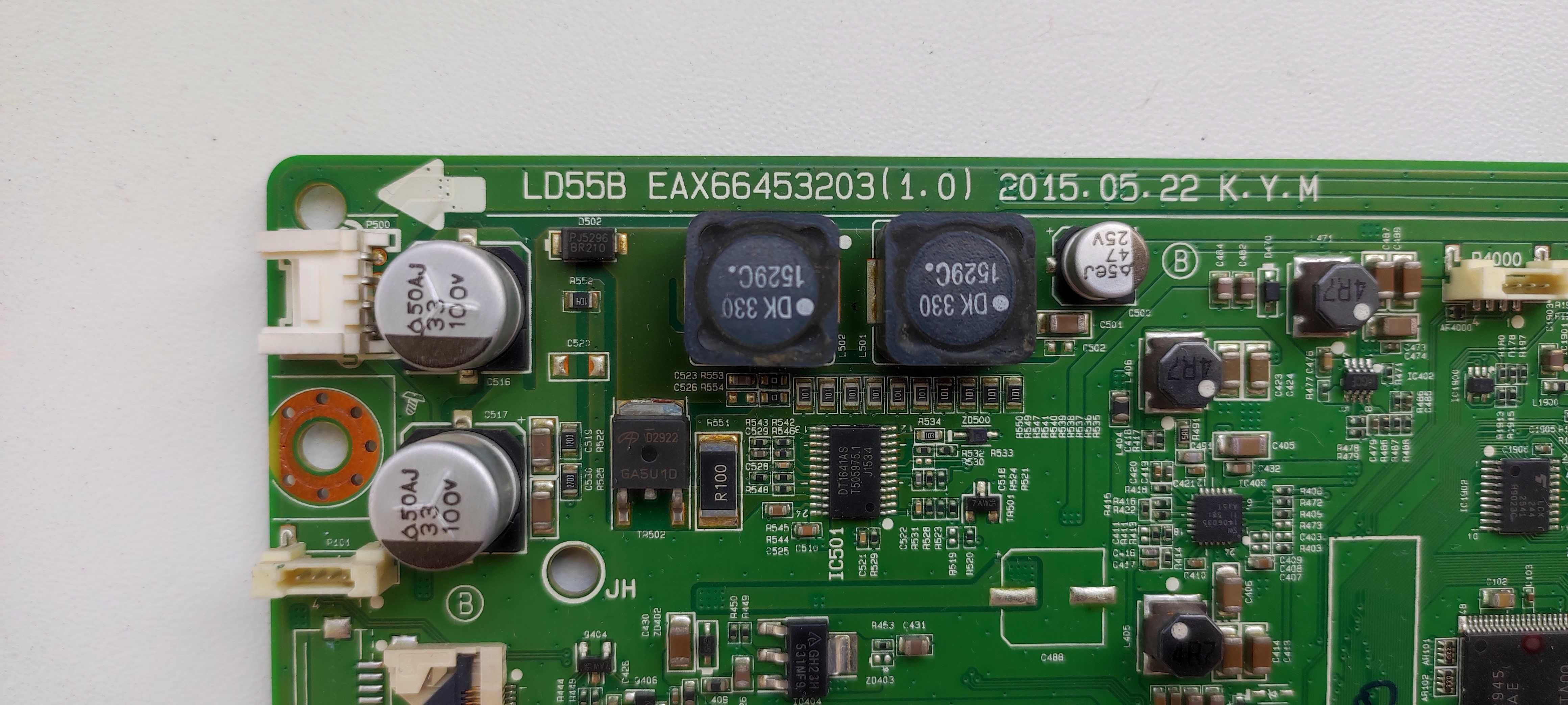 Плата main LD55B EAX66453203 для LG 43LF510