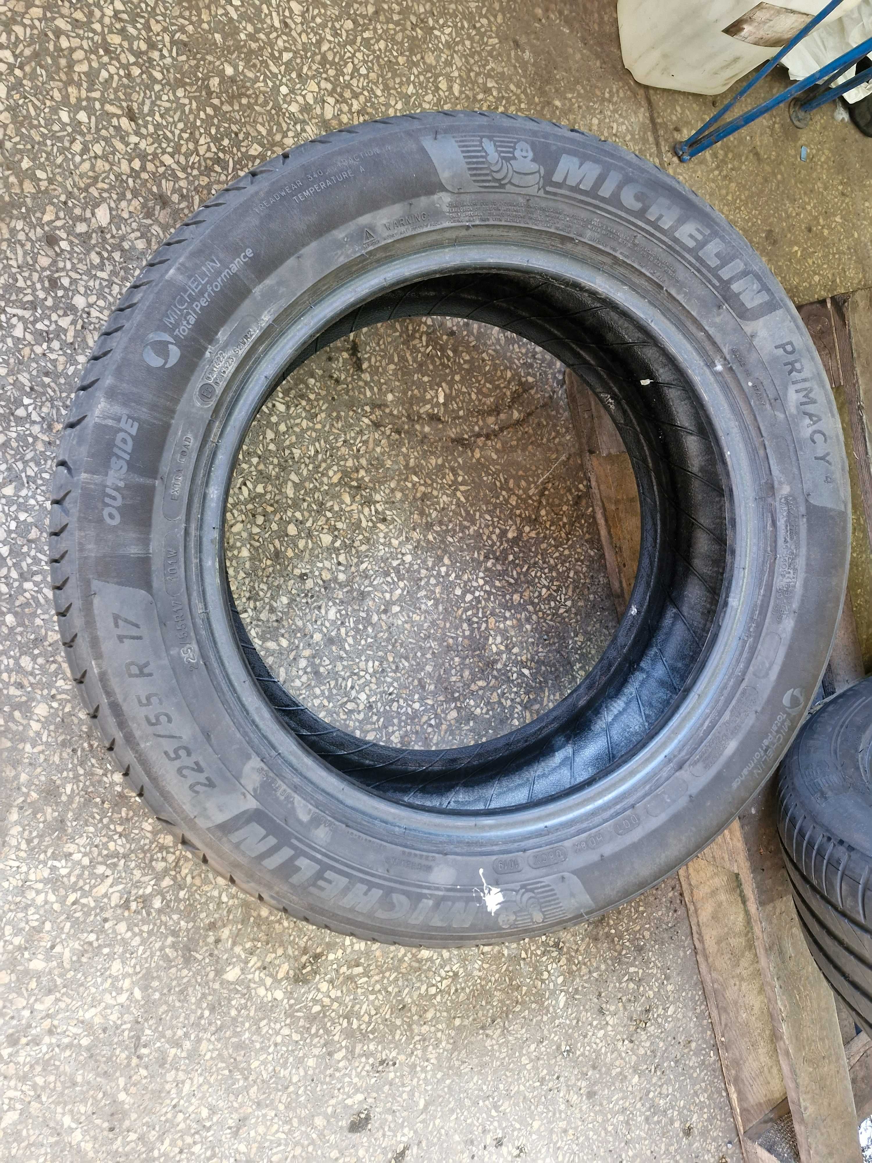 Opony Letnie 225/55R17 Michelin Primacy 4 2sztuki Montaż