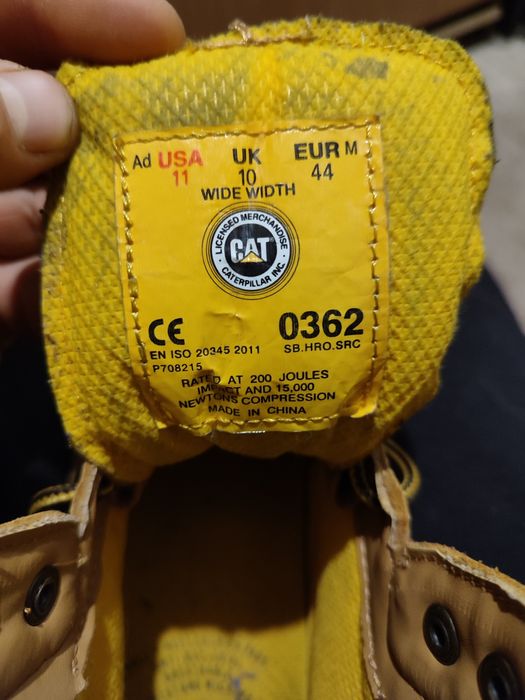 Caterpillar Holton S3 черевики робочі чоловічі оригінальні 29см