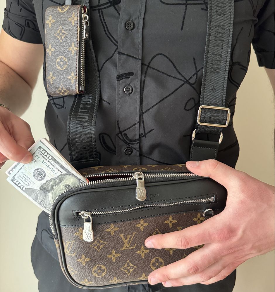 Louis Vuitton чоловіча сумка / мужская сумка Луи Витон