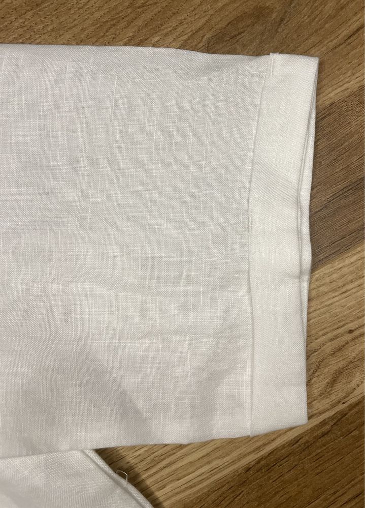 Nowa bluzka lniana 100% biała 38