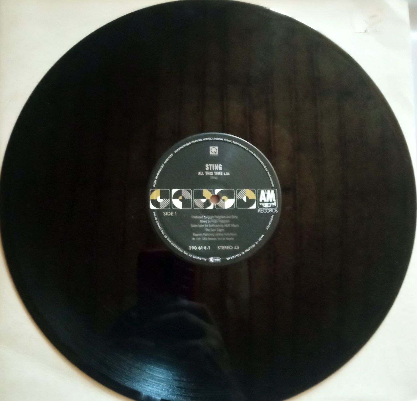Vinil maxi Sting - All This Time