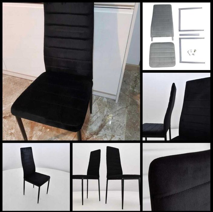 Piękne i eleganckie krzesła VELVET w super cenie SUPER JAKOŚĆ