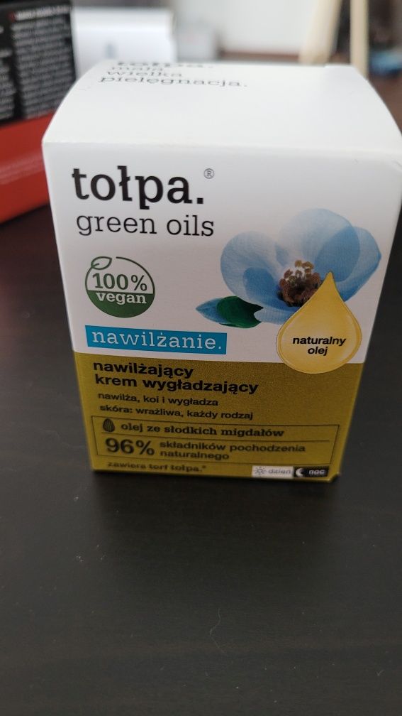 Tołpa Green Oils Nawilżający krem wygładzający, 50 ml