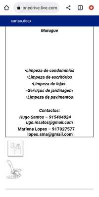 Limpezas marlene limpeza (escritório condominios comercio