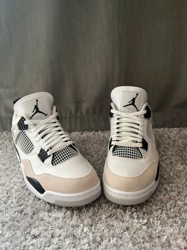 Nowe buty Nike_Jordan4_Retro_Military_Black Moda R.37.5