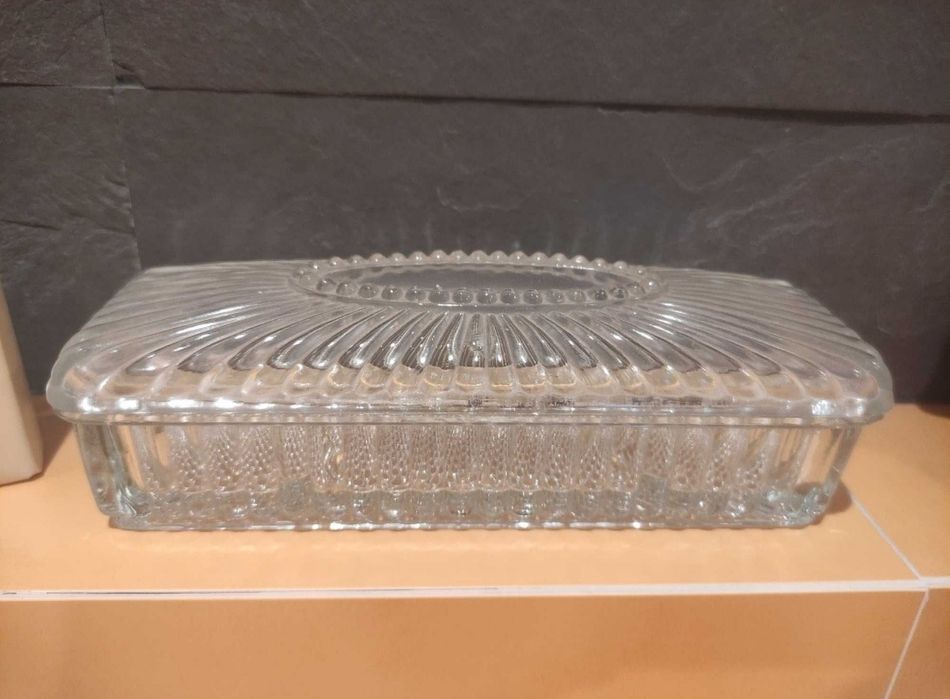 Caixa decorativa vidro cristal