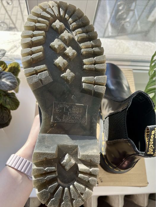 Dr. Martens 2976 Quad — Black Smooth (осінь-зима)