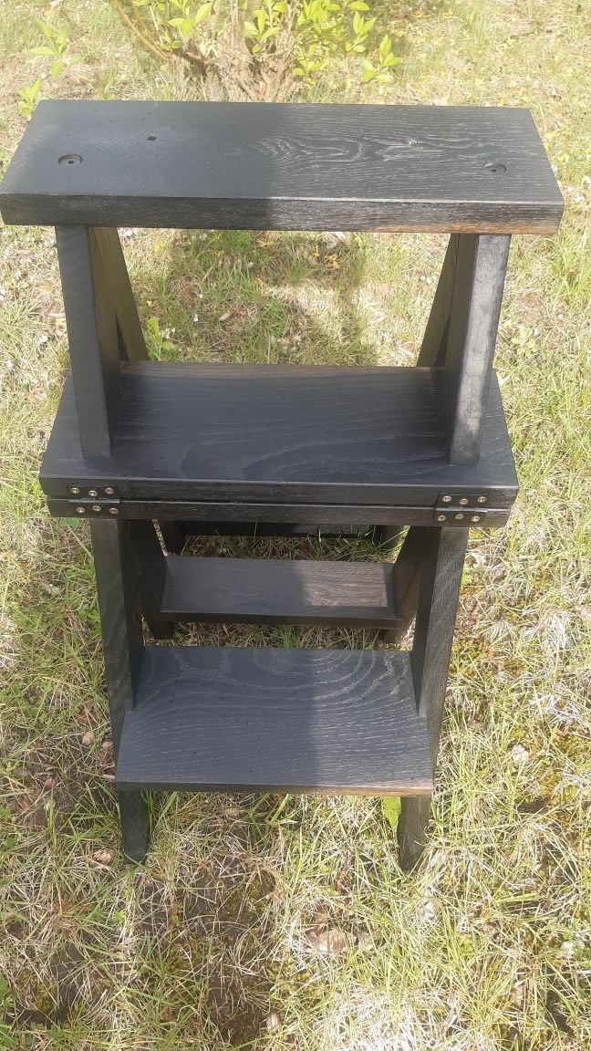 * 100 % DĘBOWE RĘKODZIEŁO * krzesło / drabinka i skrzynie