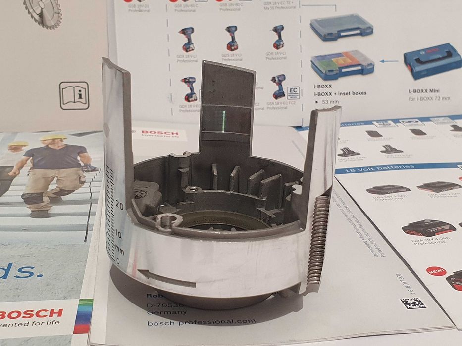 Kolnierz przekladni łożyska uchwyt do BOSCH GKF 600 frezarka