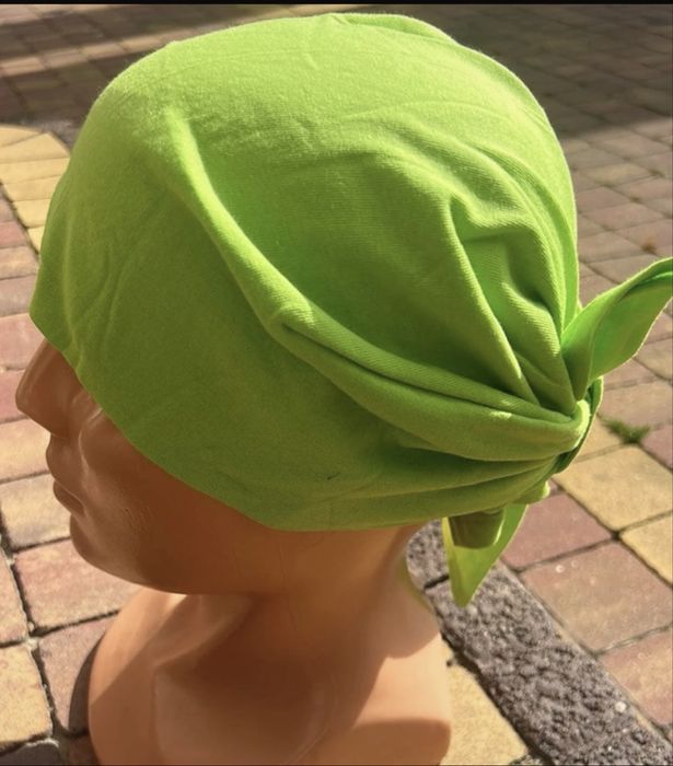 Chusta chustka gladka na glowe