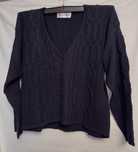 Czarny sweterek plus size