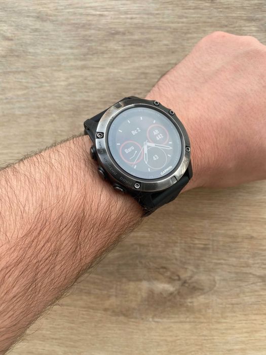 Garmin Fenix 5X Sapphire | Карти, WIFI | Майже як новий | Гарантія
