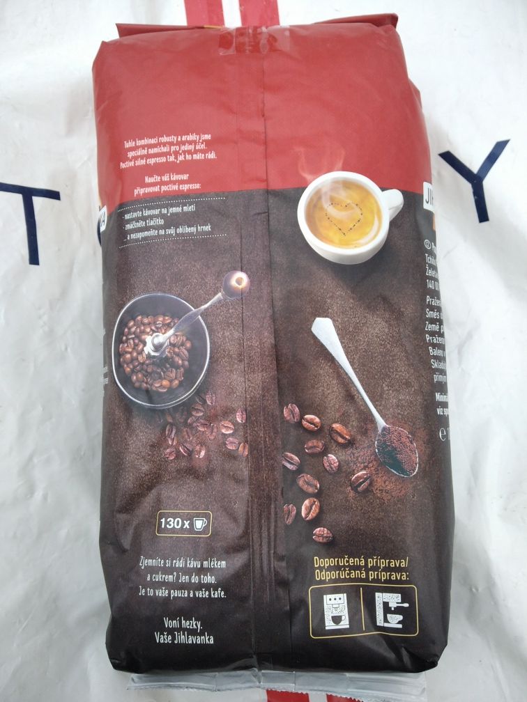 Кофе Jihlavanka в зёрнах espresso Чехия