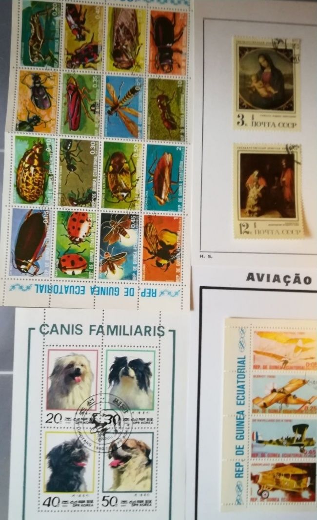 117 Coleção de Selos Antigos