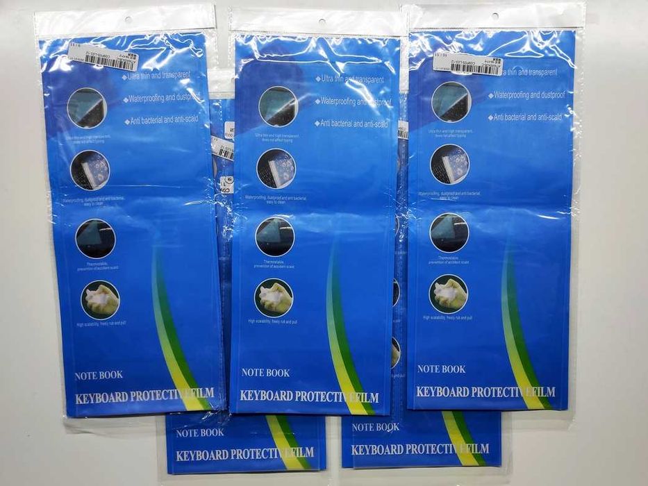 Накладка для клавіатури ноутбука прозора (килимок, плівка)