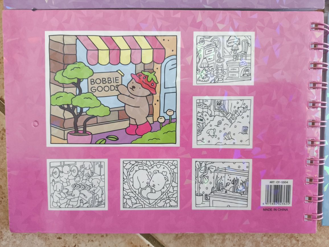 Livro de colorir Bobbie Goods