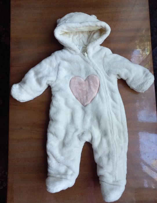Демісезонний комбінезон для дівчаток baby club ( 62 см.)
