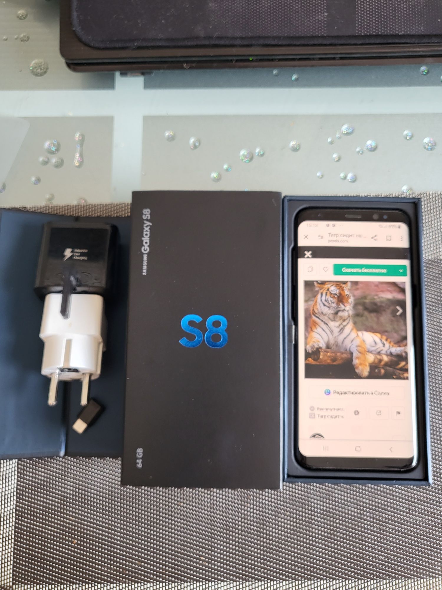 Телефон SAMSUNG Galaxy S8  SM-G950FD б/у