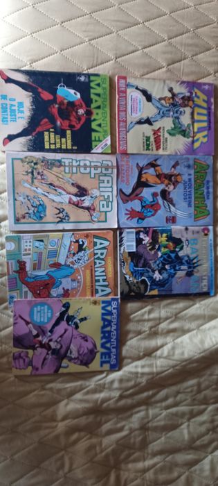 Banda Desenhada Comics Homem-aranha /Capitão América / X-Men / Conan /