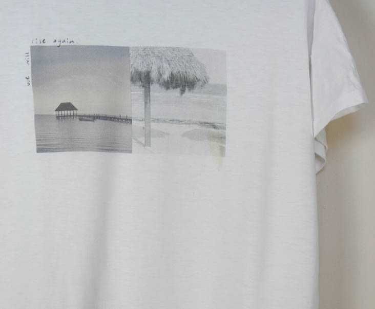 Massimo Dutti t-shirt aplikacja S
